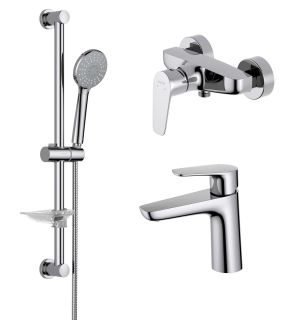 Комплект для ванны Aquatek Бетта AQ1131CR 3 в 1 AQ1110CR+AQ1160CR+AQ2013CR хром